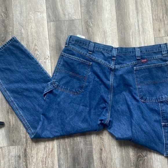 Wrangler jeans size 42 x 30 blue denim outdoor UTILITY hardy - Picture 1 of 9